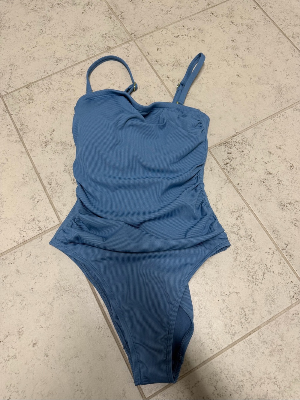 Blue Shade & Shore Size XS One-Piece Swimsuit Beach Summer
